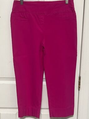 Zac & Rachel Vibrant Fuchsia Women’s Capris Pants